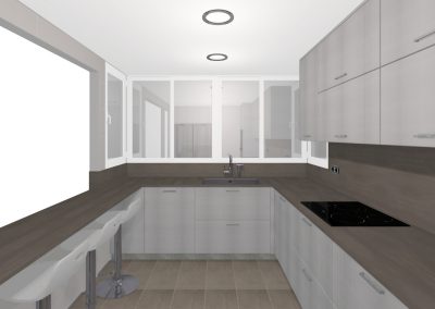 Personalised project – KITCHEN CENTER ZONE (Mataró)